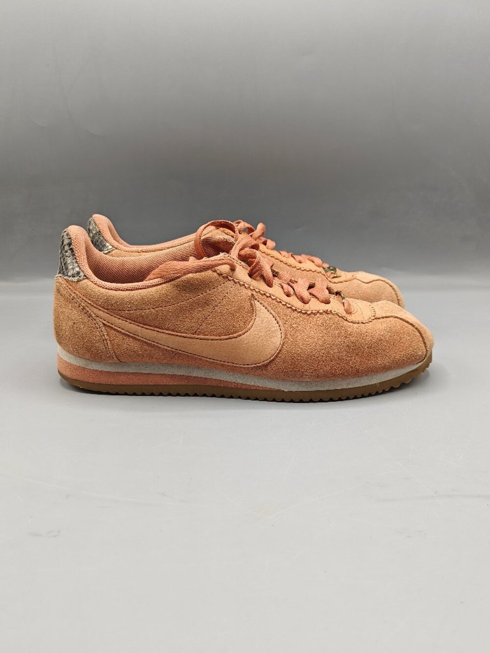 Nike Classic Cortez ALC Terra Blush Pink Snakeskin Ah5206-200 Women's Size 8 US